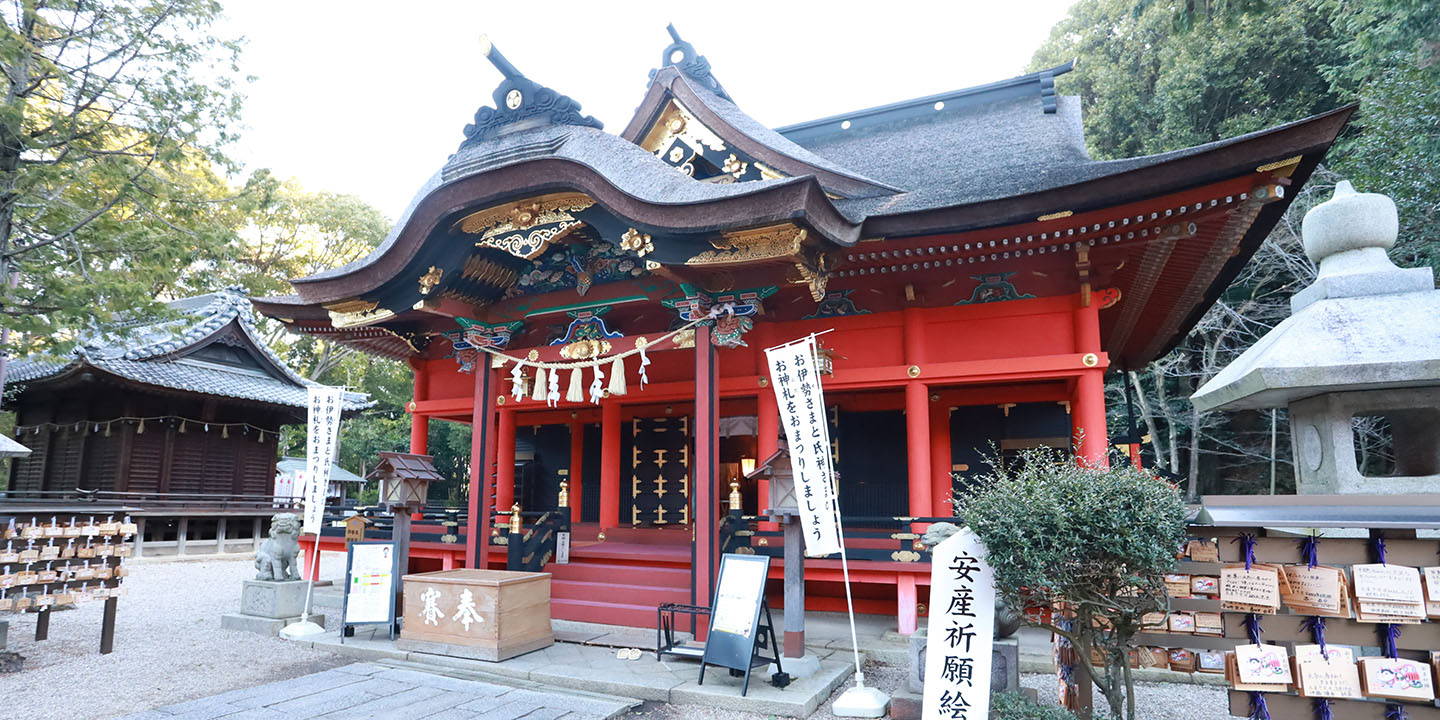 岡崎市 六所神社の本殿