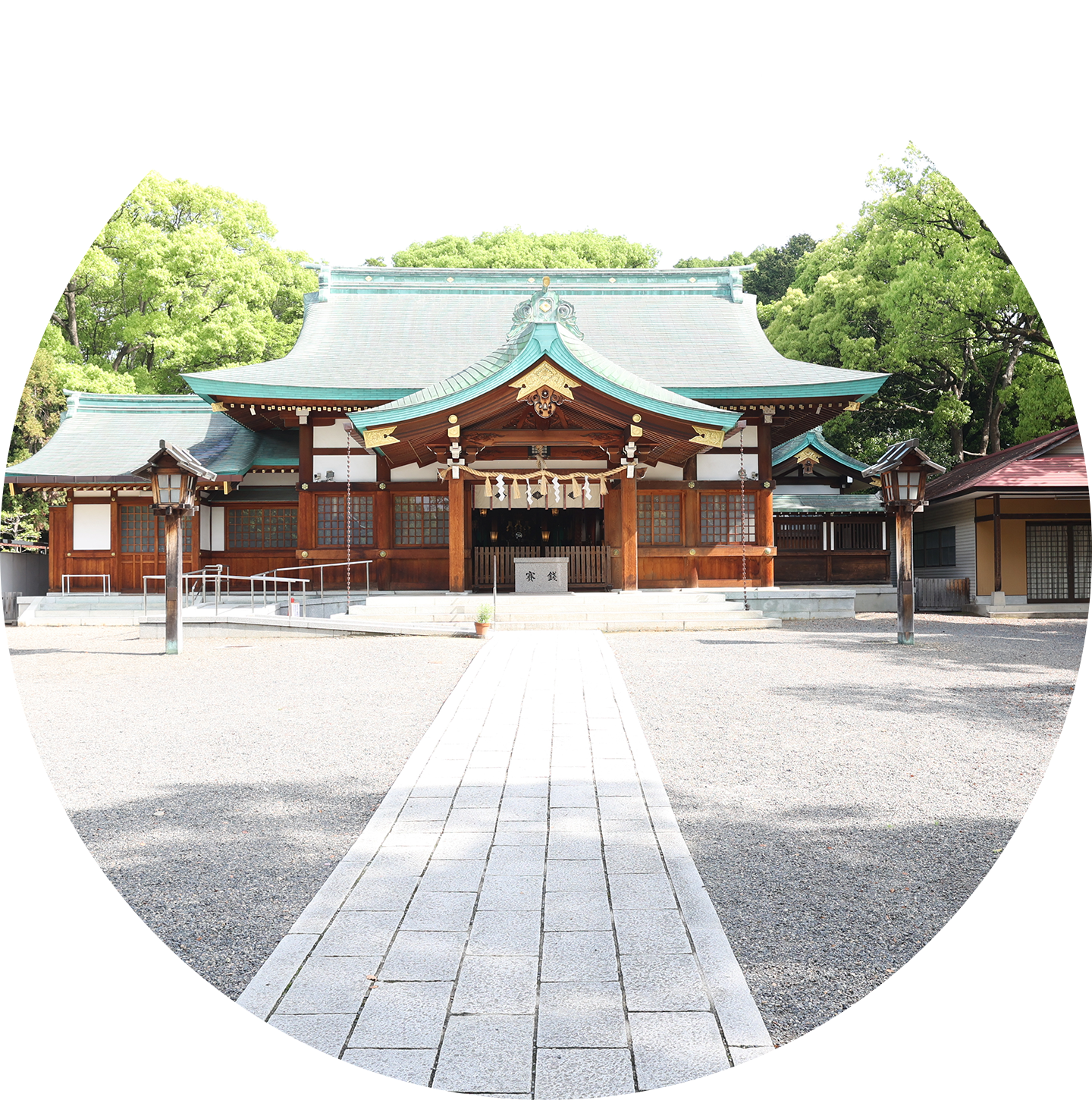 川原神社丸抜き