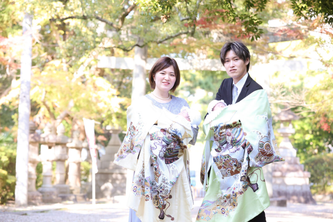 六所神社　お宮参り　出張撮影