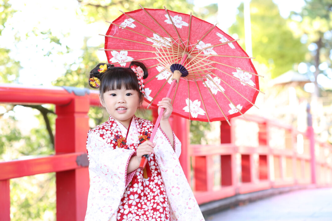 龍城神社　七五三　出帳撮影