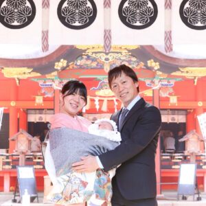 六所神社　お宮参り撮影　2024-03-31